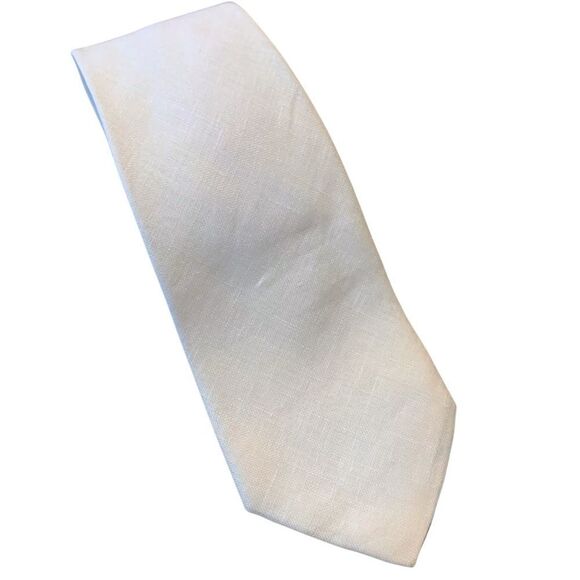 Vintage Gucci Linen Neck Tie - Picture 2 of 4